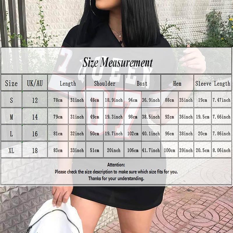 Queen Printed Long T Shirt Mini Dress