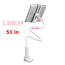 Load image into Gallery viewer, Universal Long Arm Tablet Holder for iPad Pro Air Mini Galaxy Tab Xiaomi Lenovo 4-11inch Mount Tablet Phone Holder
