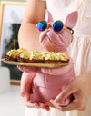 Nordic French Bulldog Sculpture Dog Statue