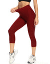 3/4 Textured Yoga Pants