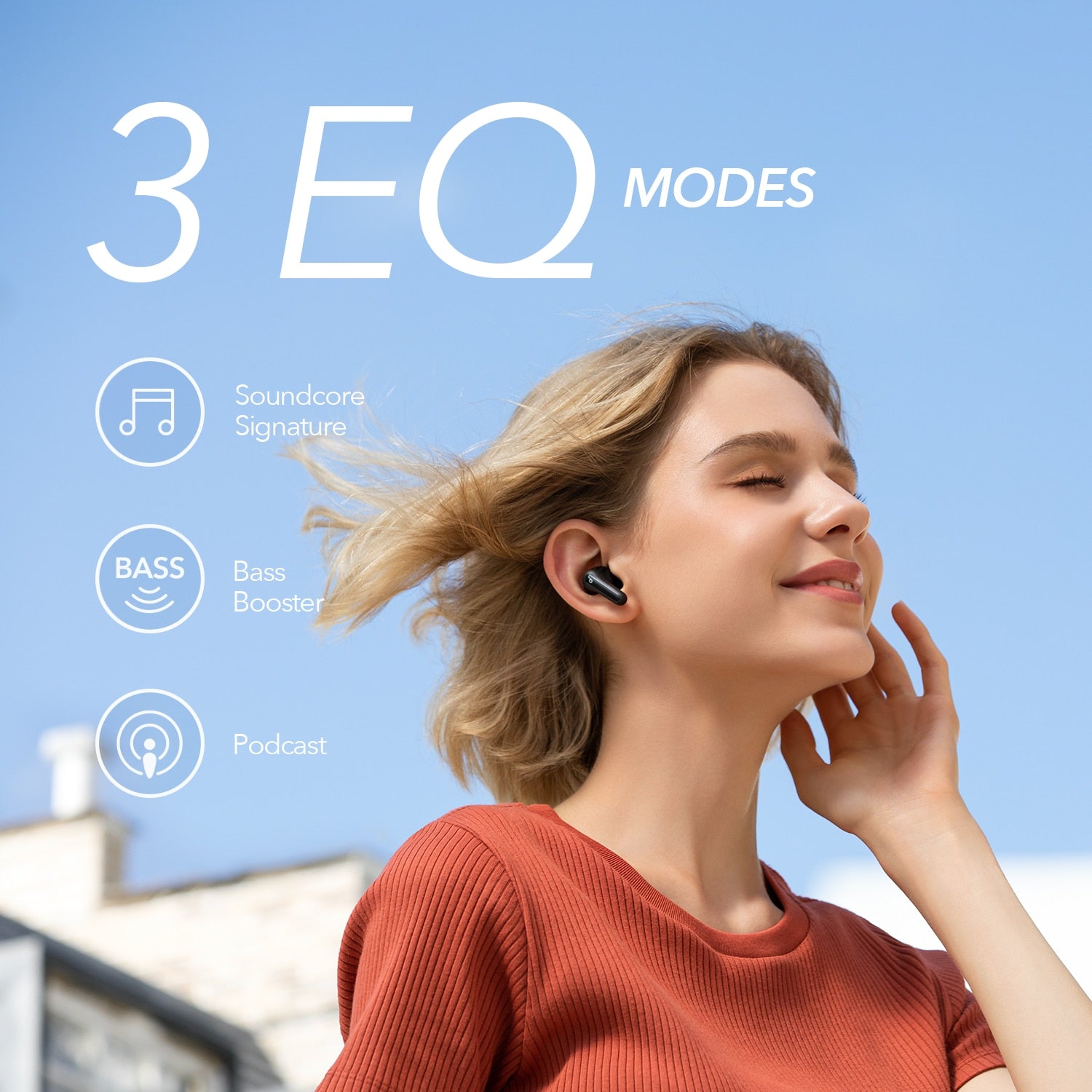 Anker Life P2 Mini True Wireless Earbuds, Bluetooth earphones with Big Bass, Bluetooth 5.2, 32H Playtime