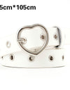 PU Leather Heart Belt