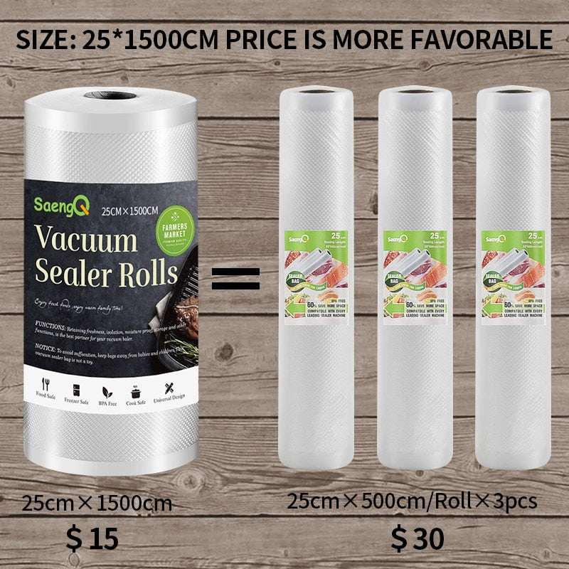 Kitchen Food Vacuum Sealer bags
