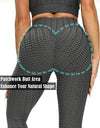 3/4 Textured Yoga Pants