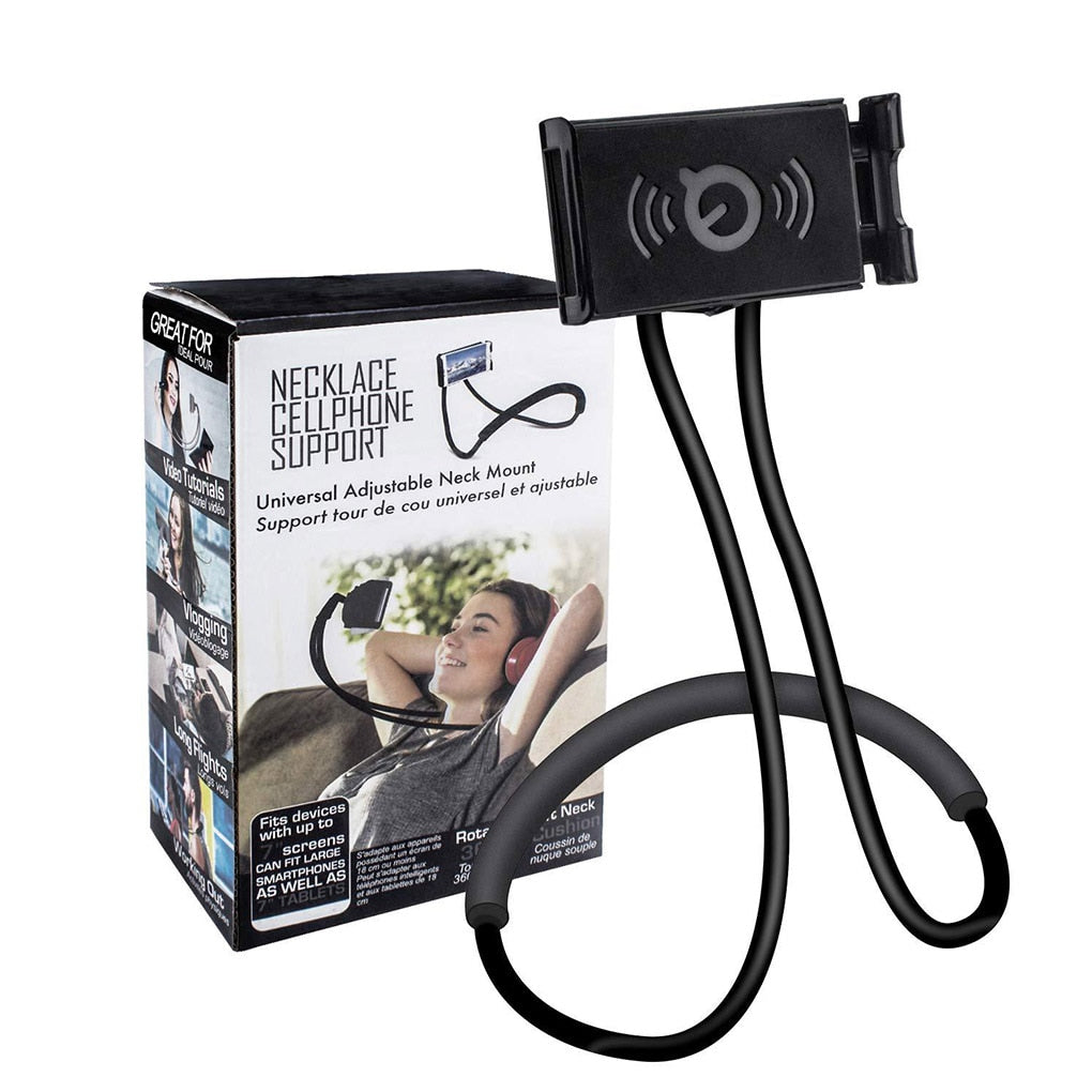Rotatable Hanging Neck Phone Stand