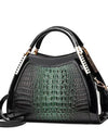 new crocodile pattern large-capacity bag