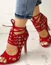 Cross Strap Heels