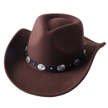 Load image into Gallery viewer, Big Brim Cowboy Hat
