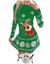 Long-sleeved Christmas Casual Sexy Dress
