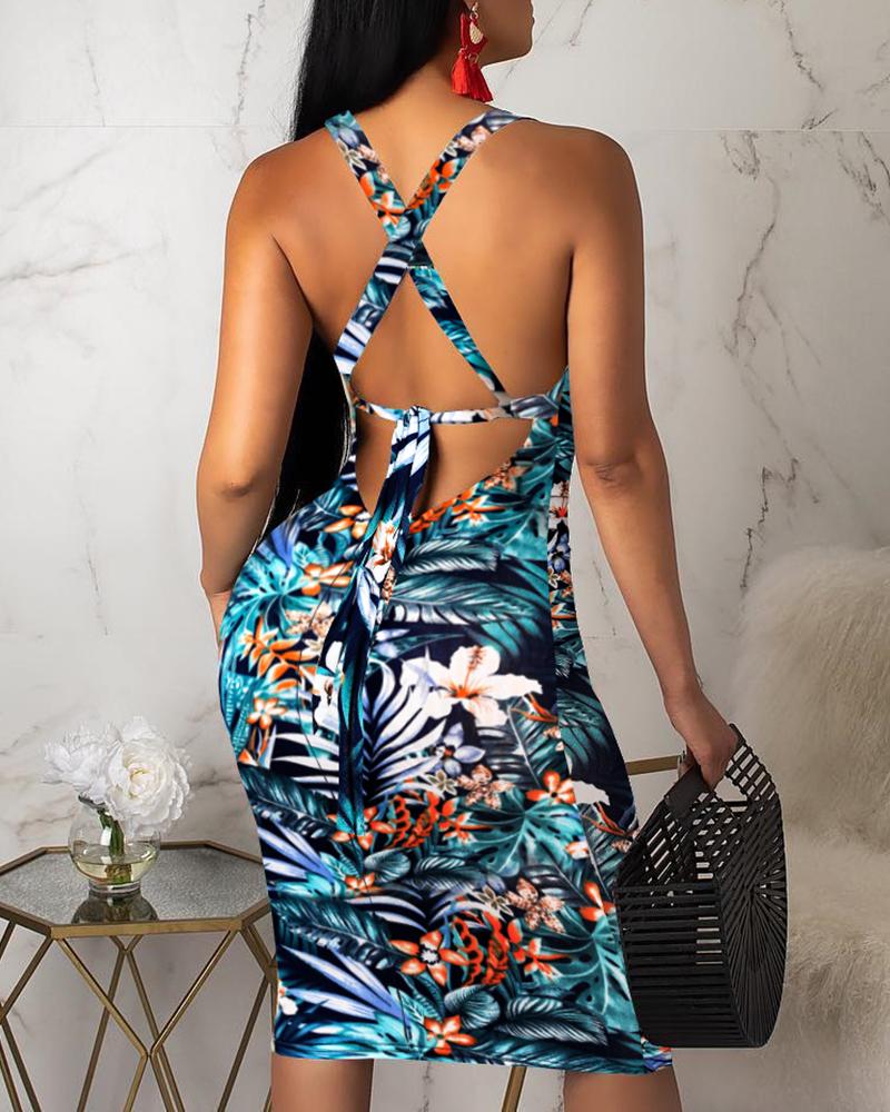 Casual Sleeveless Sexy Sling Loose Sundress