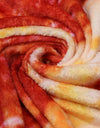 Soft warm flannel tortilla pizza blanket