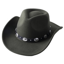 Load image into Gallery viewer, Big Brim Cowboy Hat
