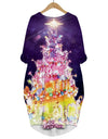 Long Sleeve 3D Print Christmas Dress