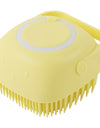 Soft Silicone Pet Bath Shampoo Massage Brush