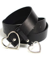 PU Leather Heart Belt