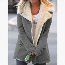 Load image into Gallery viewer, Thick Warm Winter Coat With Fur Lining
