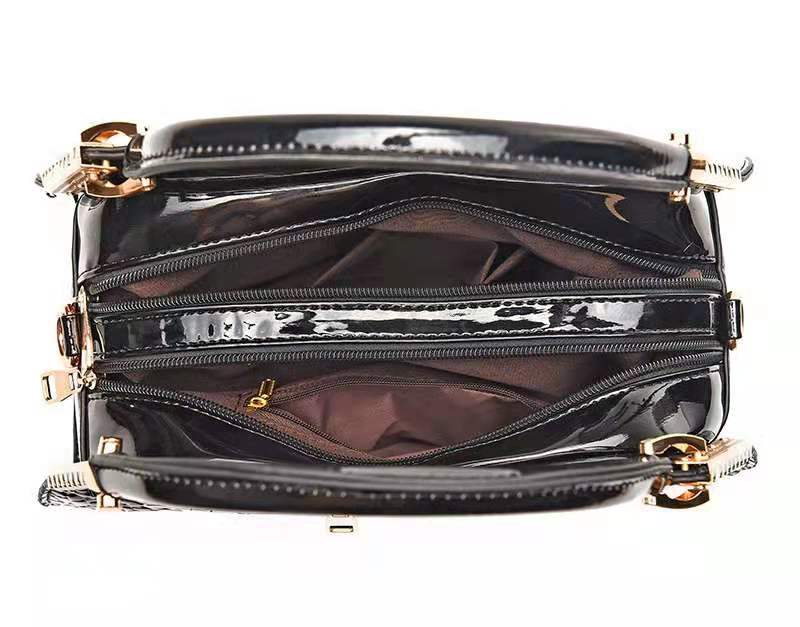 new crocodile pattern large-capacity bag