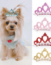 Faux Pearl Crown Headdress