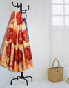 Soft warm flannel tortilla pizza blanket