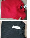 2pcs Long Sleeve Ribbed High Waist Pants Set
