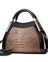 new crocodile pattern large-capacity bag