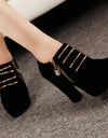 Casual High Heel Ankle Boots