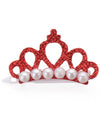 Faux Pearl Crown Headdress