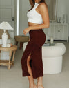 High Waist Maxi Long Skirt