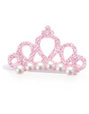 Faux Pearl Crown Headdress