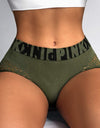 PINK Hollow Out Sport Panties