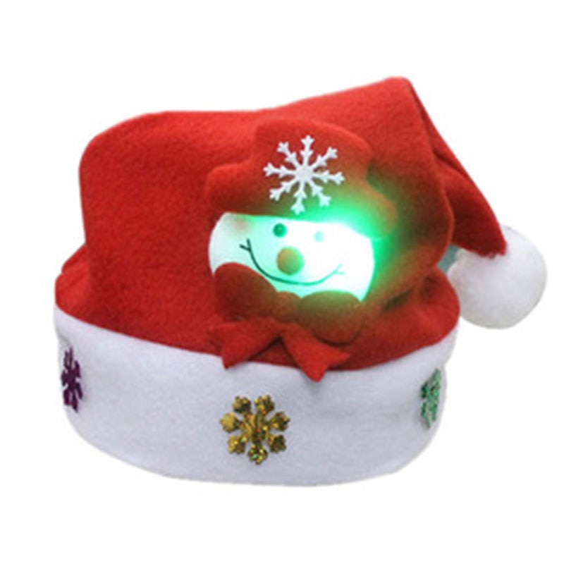 LED Christmas  Light Up Hats