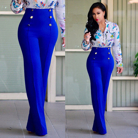 High Waist Casual Harem Long Pants
