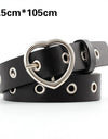 PU Leather Heart Belt
