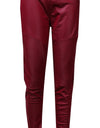 Leather Skinny High Waist Stretch Pants