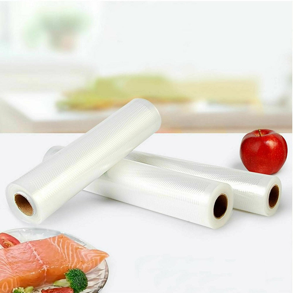 2 Rolls /Lot Kitchen Food Vacuum Bag Storage Bags for Vacuum Sealer