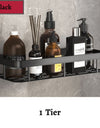Bathroom Shelves No Drill Corner Shelf Shower Storage Organizer Rack
