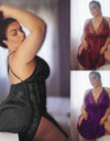 High Quality V-Neck Plus Size Sexy Lingerie Nightwear L-8XL