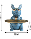Nordic French Bulldog Sculpture Dog Statue
