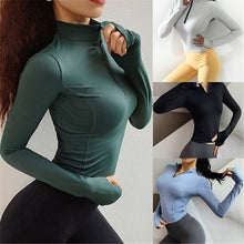 Load image into Gallery viewer, Long Sleeve Yoga Sport Top
