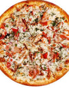 Soft warm flannel tortilla pizza blanket