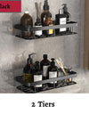 Bathroom Shelves No Drill Corner Shelf Shower Storage Organizer Rack
