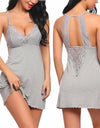 Mini Lace Floral Nightdress