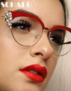 Cat Eye Blue Light Blocking Glasses