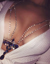 Shiny Crystal Halter Bikini Beach Women Charm