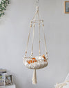Big 40x120cm Cat Hammock Window Macramé Pet Bed