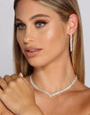 Necklace Earrings Set