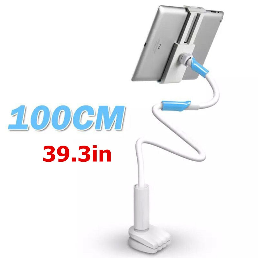Universal Long Arm Tablet Holder for iPad Pro Air Mini Galaxy Tab Xiaomi Lenovo 4-11inch Mount Tablet Phone Holder