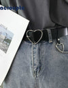 PU Leather Heart Belt