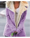 Thick Warm Winter Coat With Fur Lining