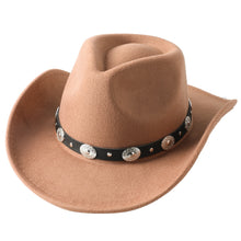 Load image into Gallery viewer, Big Brim Cowboy Hat
